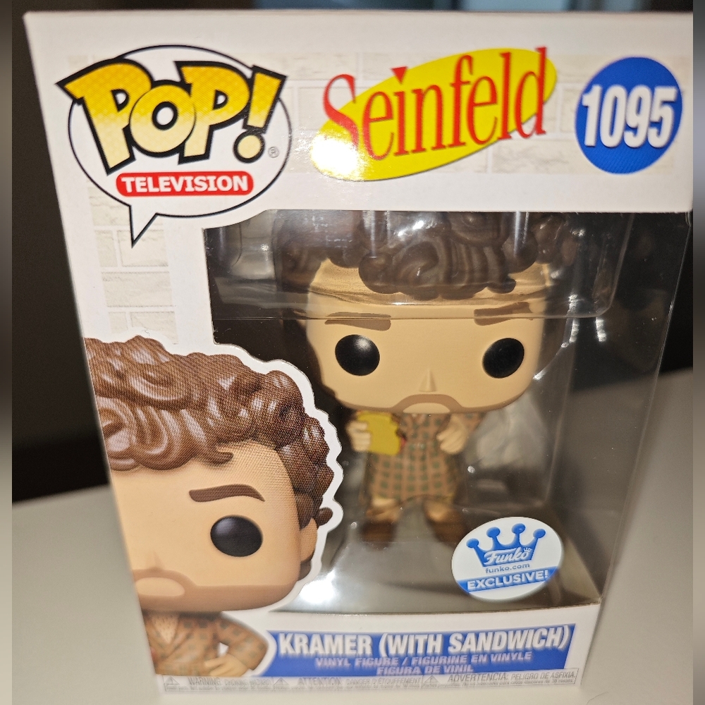 Funko Pop! Television: Seinfeld - Kramer (with Sandwich) #1095 vinyl figure